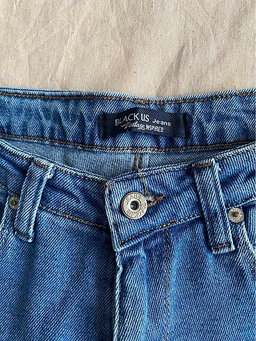 36 Beden Mom jean kot pantolon