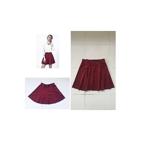 Mini kloş etek