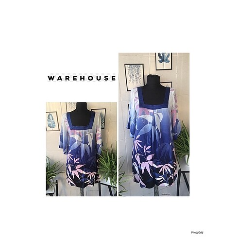 Warehause ipek elbise tunik