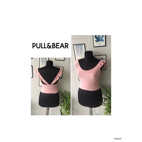 Pull&Bear askılı crop