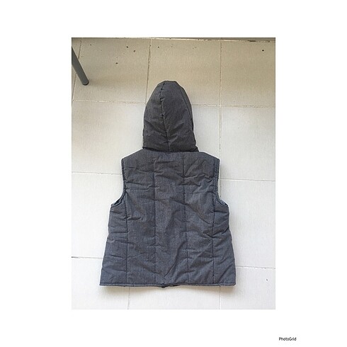 Gri şişme yelek - Görsel 3