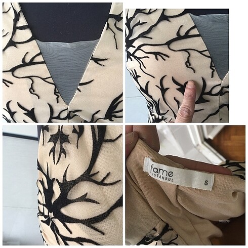 Ten rengi desenli süper abiye tuvalet - Görsel 8