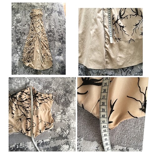 Ten rengi desenli süper abiye tuvalet - Görsel 9