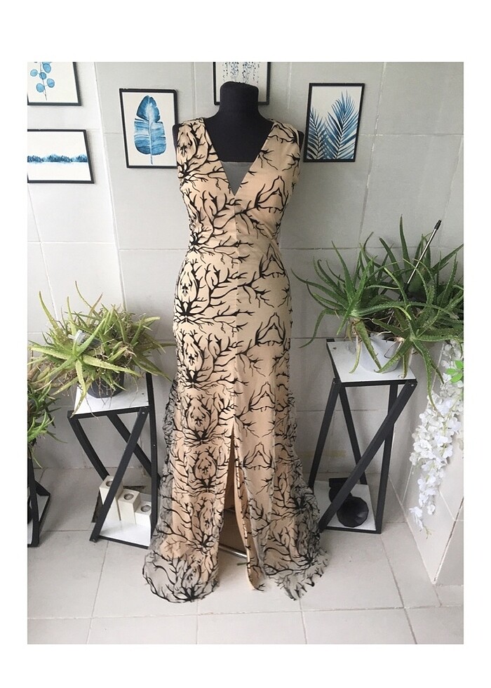 Ten rengi desenli süper abiye tuvalet - Görsel 2