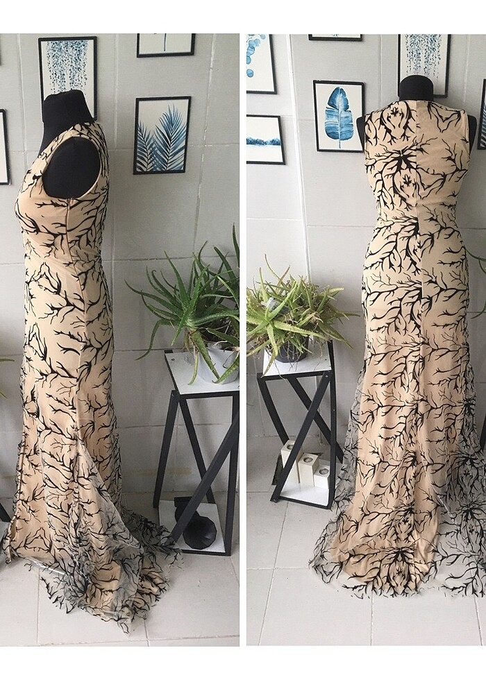 Ten rengi desenli süper abiye tuvalet - Görsel 4