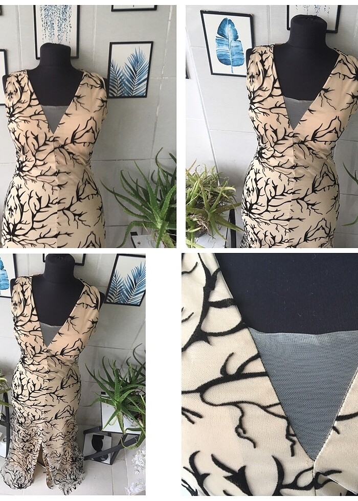 Ten rengi desenli süper abiye tuvalet - Görsel 5