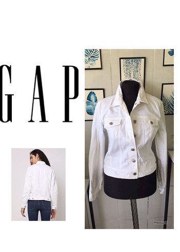 GAP 1969 beyaz kot ceket