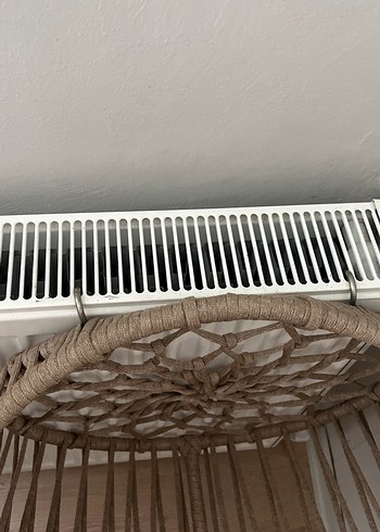 Bej Örgü Sepet ve Yastık - Görsel 5