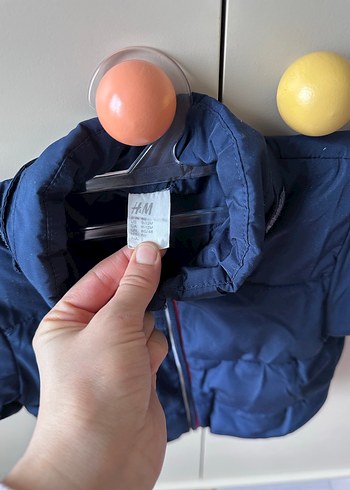 H&M Fermuarlı Lacivert Erkek Çocuk Mont - Görsel 2