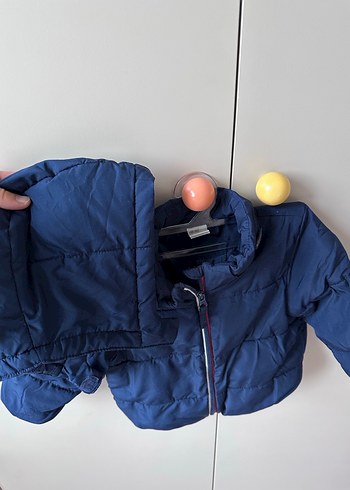 H&M Fermuarlı Lacivert Erkek Çocuk Mont - Görsel 3