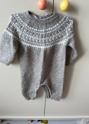 Mango Açık kahve Örgü Bebek Tulum, Uzun Kollu - Görsel 2