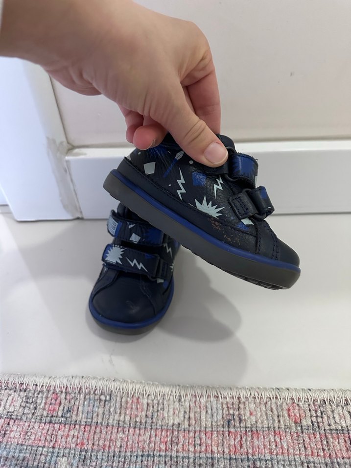 Camper Erkek Bebek İlk Adım Spor Ayakkabı Mavi - Görsel 4