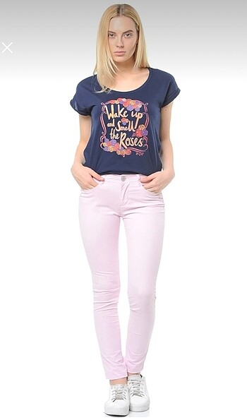 Lee Cooper Lee cooper pembe pantolon