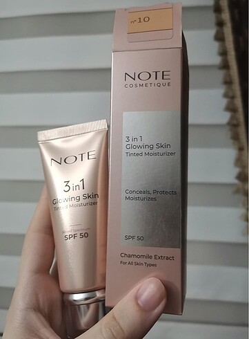 Note 3 in 1 glowing skin