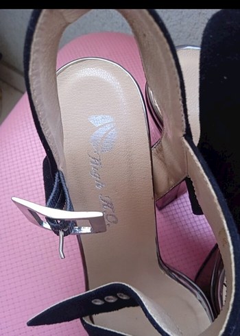 Kadın Siyah Platform Topuklu Ayakkabı - Görsel 7