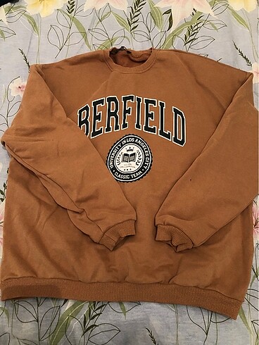 kiremit rengi oversize sweat