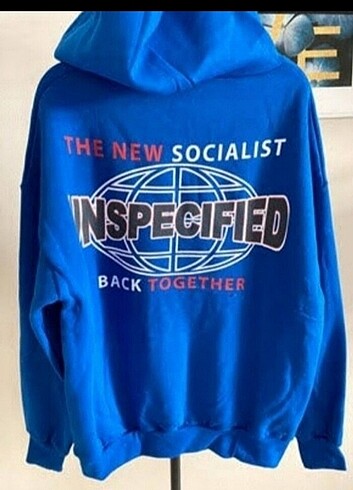 Arkası baskılı sweatshirt 