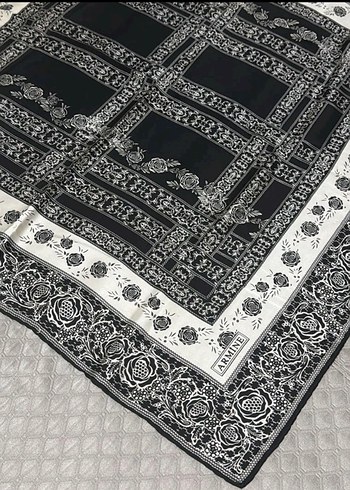 %100 ipek eşarp Armine - Görsel 3