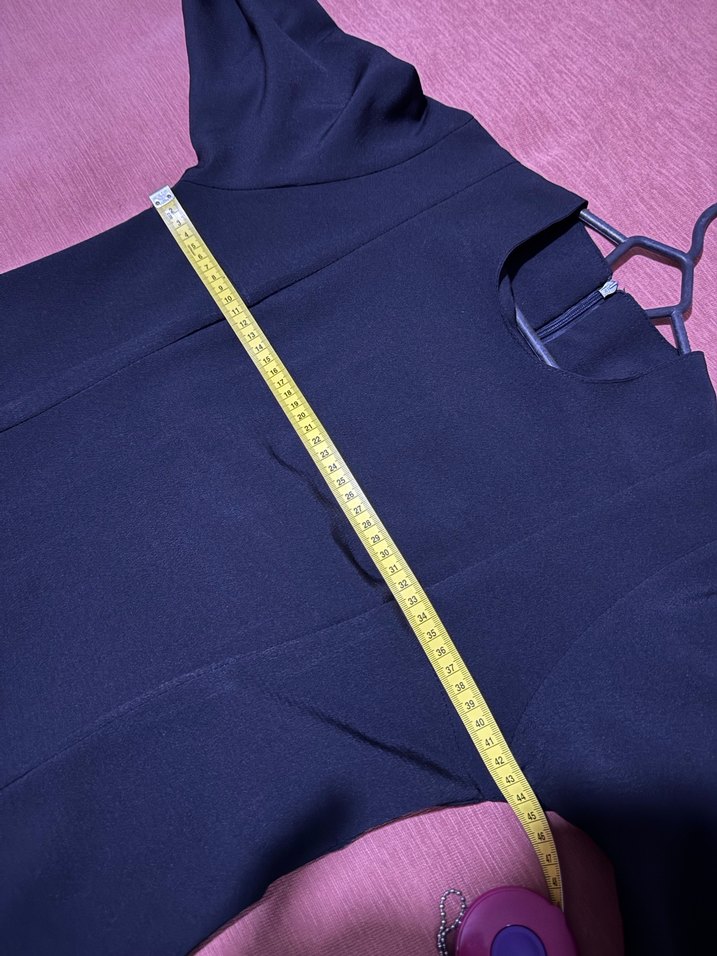 Balık elbise kolları volanlı - Görsel 5