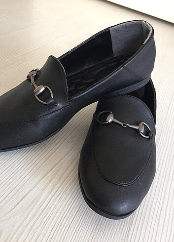 38 Beden siyah Renk Loafer