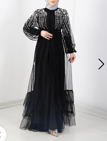 Taşlı abaya