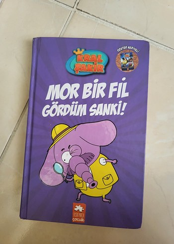 Kral Şakir - Mor Bir Fil Gördüm Sanki! Çocuk Kitabı