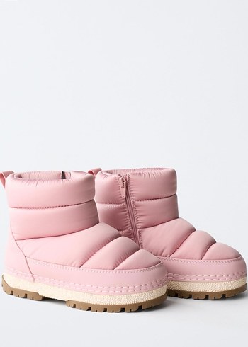 Zara metalik su geçirmez bilekte bot - Görsel 2