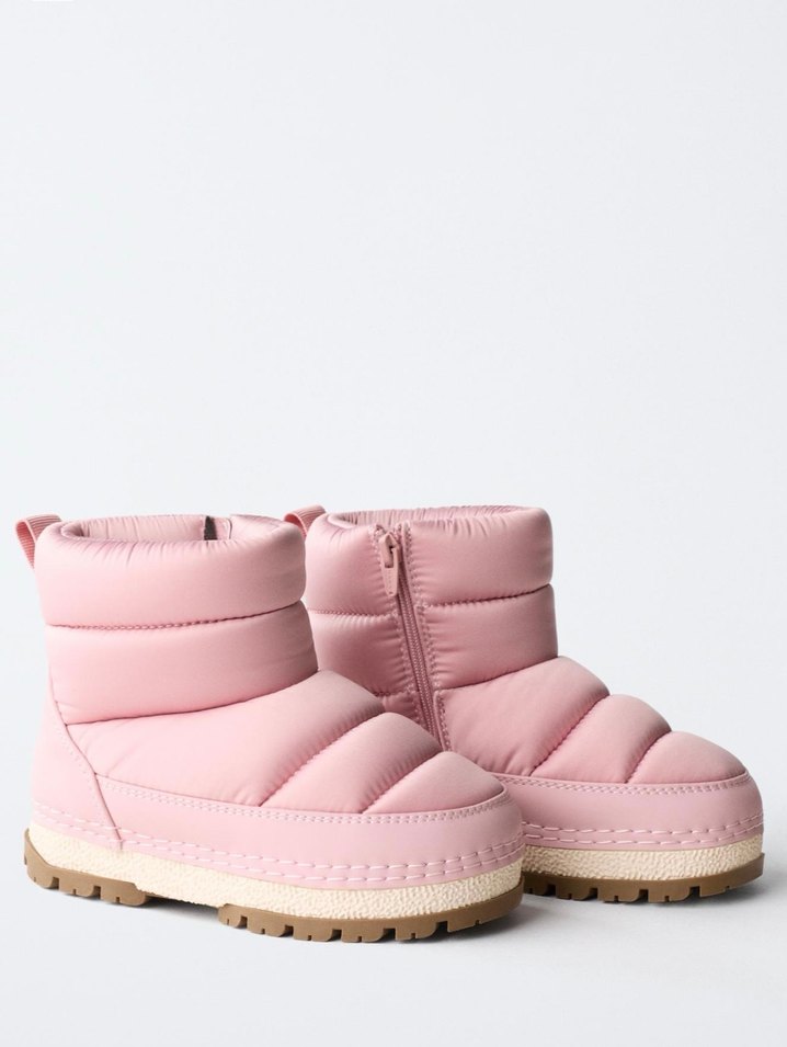 Zara metalik su geçirmez bilekte bot - Görsel 2