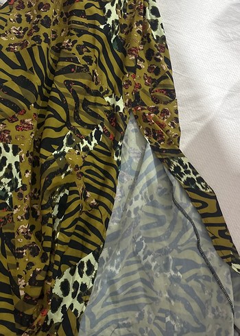 Bohem Çok Renkli Desenli Kadın Fular - Görsel 3