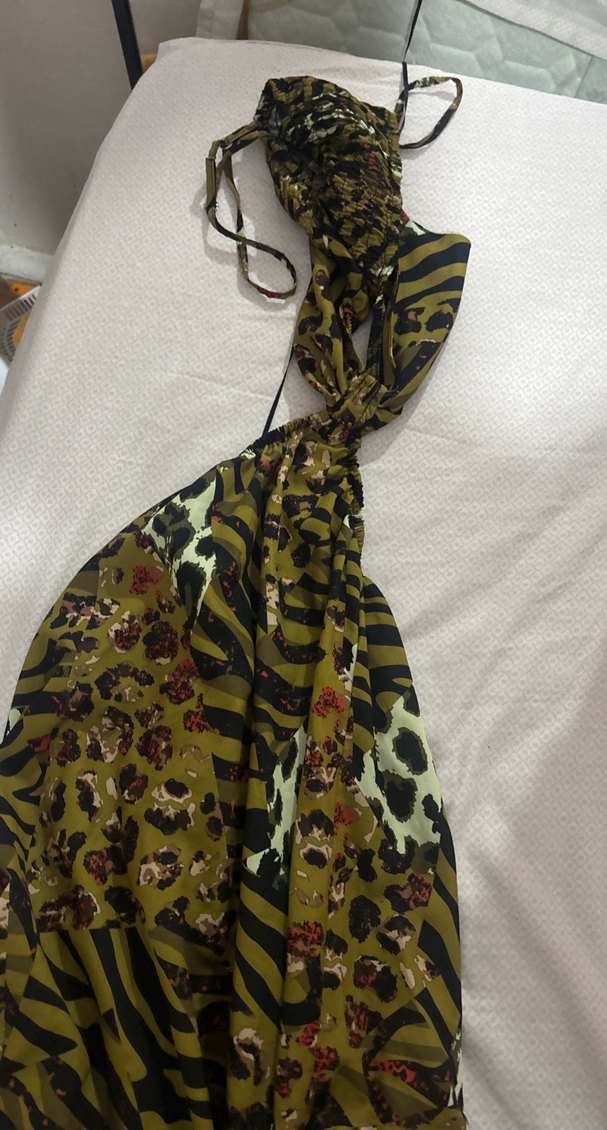 Bohem Çok Renkli Desenli Kadın Fular - Görsel 4