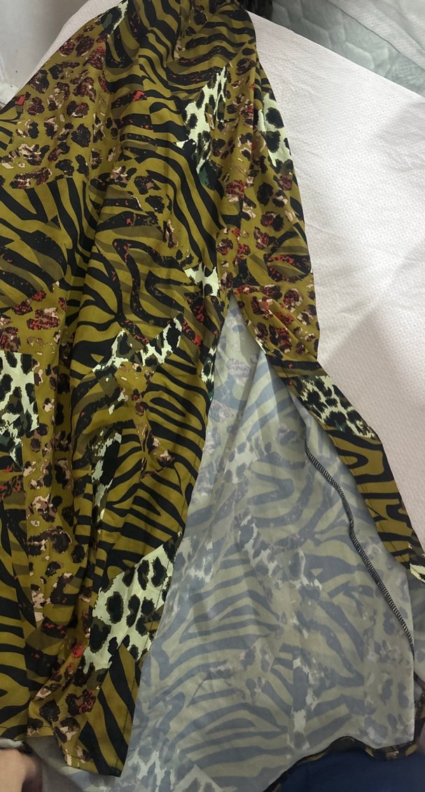 Bohem Çok Renkli Desenli Kadın Fular - Görsel 3