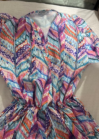 Renkli elbise - Görsel 2