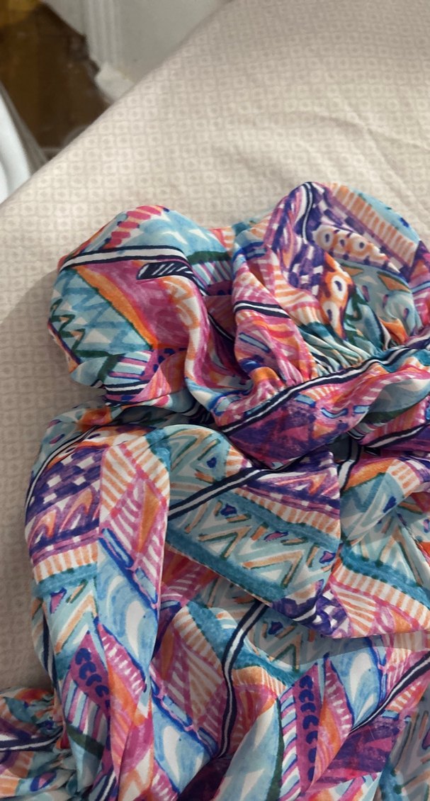 Renkli elbise - Görsel 3