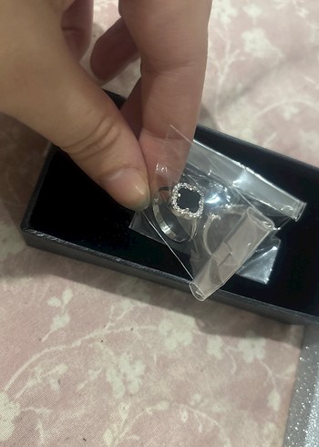 Yüzük siyah renk - Görsel 2