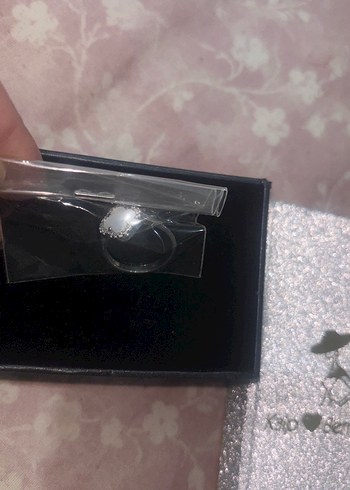 Beyaz Parlak Düğün Yüzüğü - Görsel 3