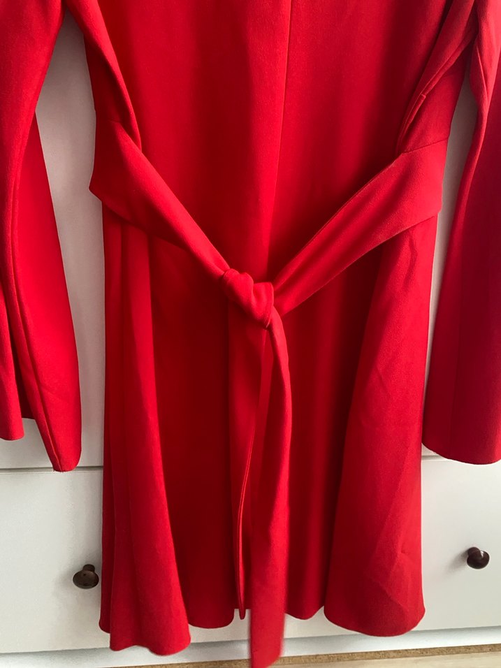 S beden Kırmızı Kadın Elbise - Görsel 3