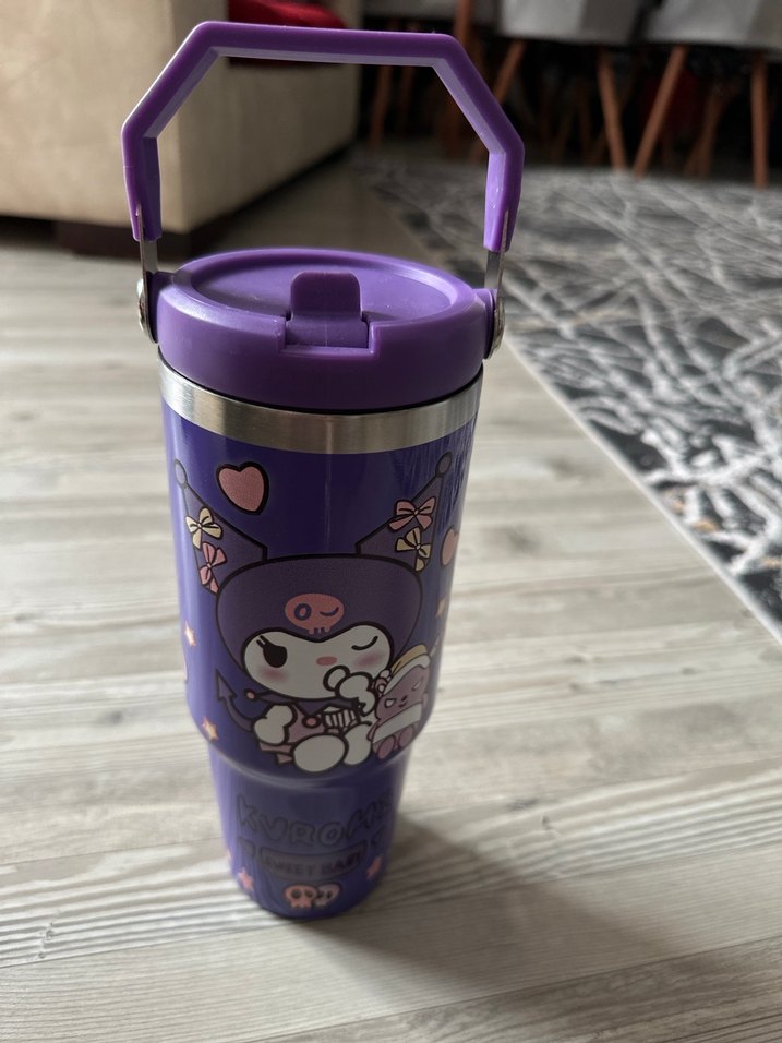 kuromi pipetli termos suluk -yeni- - Görsel 2