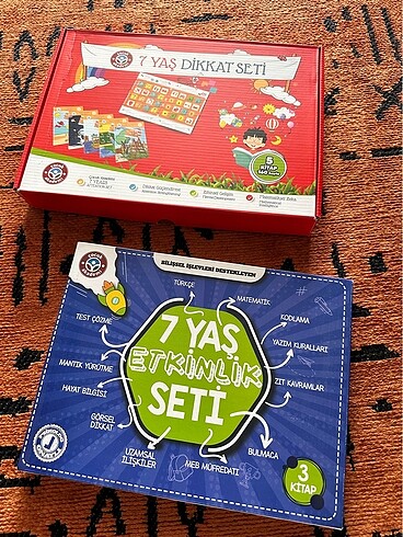 7 yaş dikkat ve etkinlik seti -sıfır-