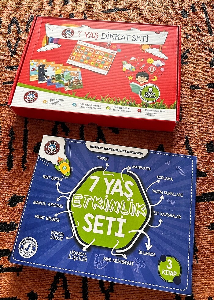 7 yaş dikkat ve etkinlik seti -sıfır- - Görsel 2