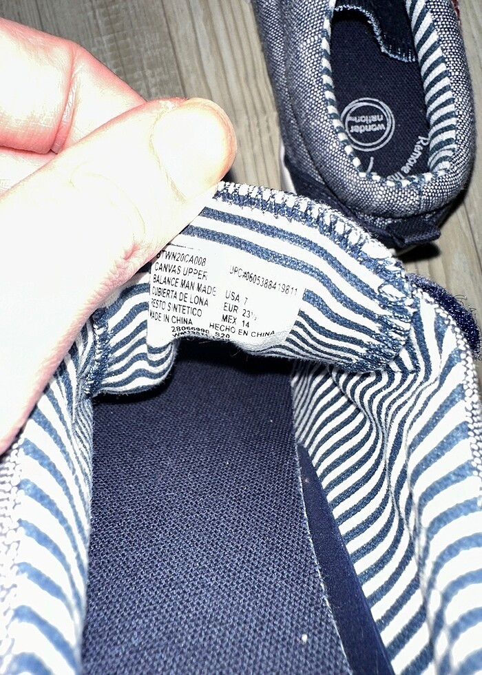 Bebek kanvas ayakkabı - Görsel 3