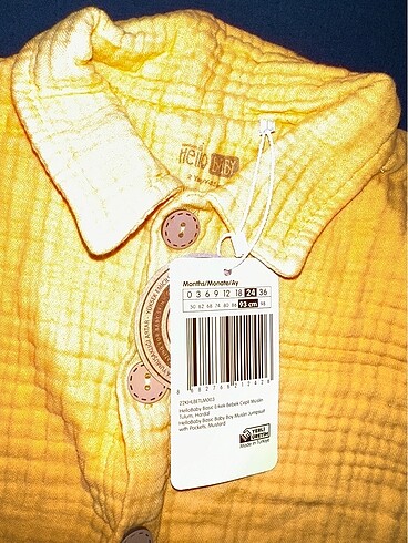 Hello Baby Erkek Bebek Cepli Müslin Tulum - Görsel 2