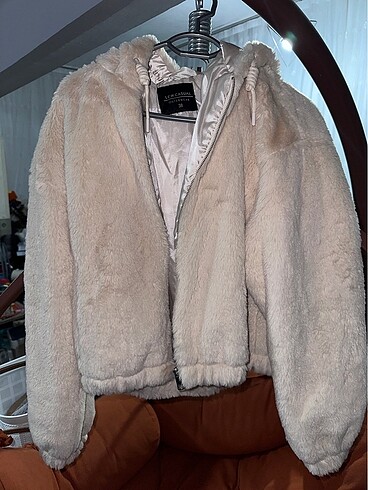 LC Waikiki lcw cep detaylı peluş kadın mont -yeni-