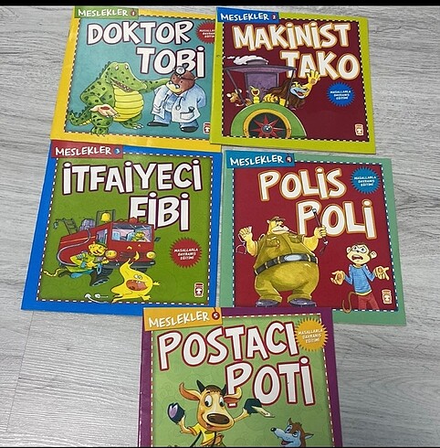 Beden Renk 15 adet hikaye kitabı