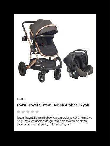 Kraft Travel Sistem Bebek Arabası