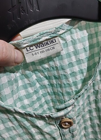 LC Waikiki Lcwaikiki marka 5-6 yaş elbise 