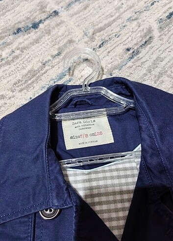 Zara Zara kız çocuk 7-8 yaş trençkot