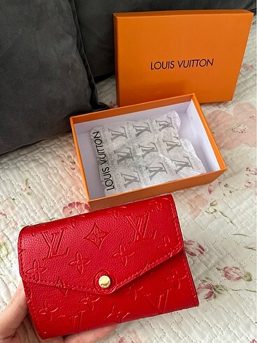 Louis Vuitton Louis vuitton cüzdan kırmızı