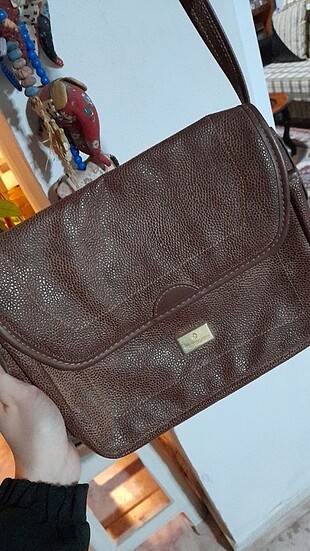 Samsonite Orijinal vintage omuz çantası