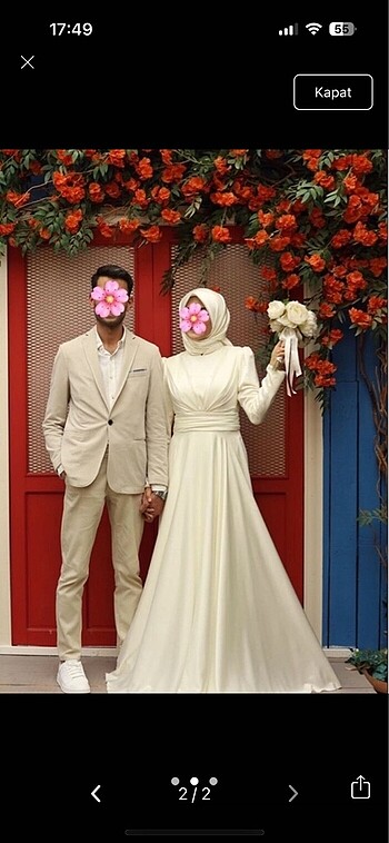 Diğer Beyaz nikah elbisesi