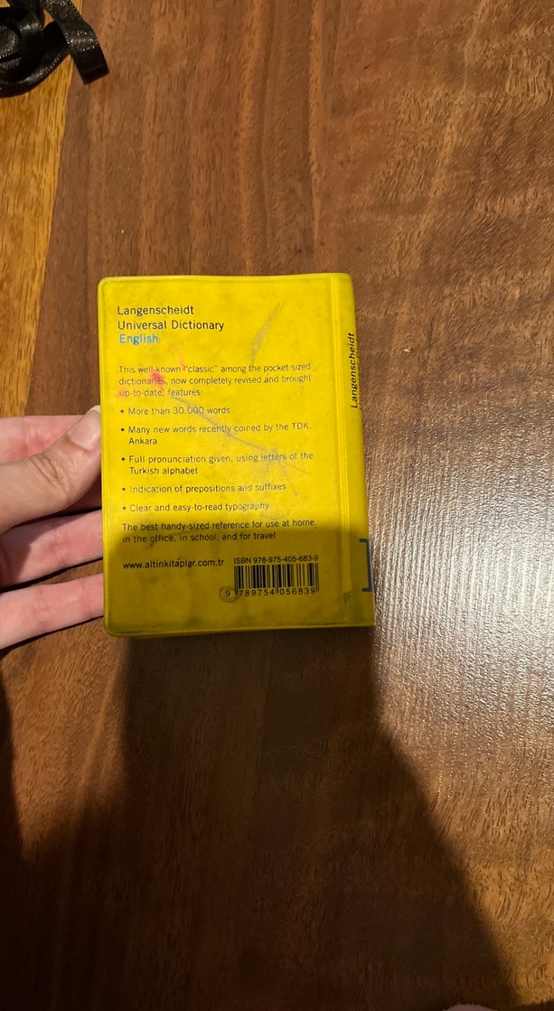 Langenscheidt İngilizce-Türkçe Sözlük - Görsel 3